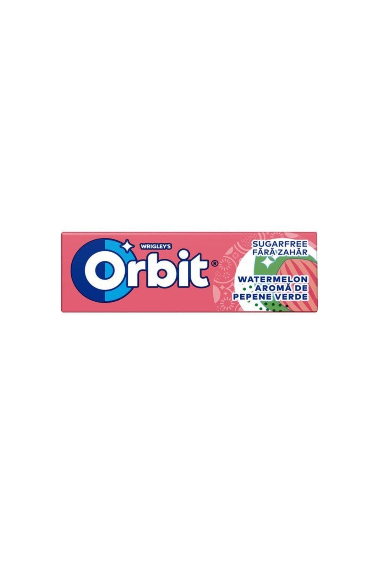 ORBIT WATERMELON - Watermelon Flavored Chewing Gum, 30 packs x 14 gr