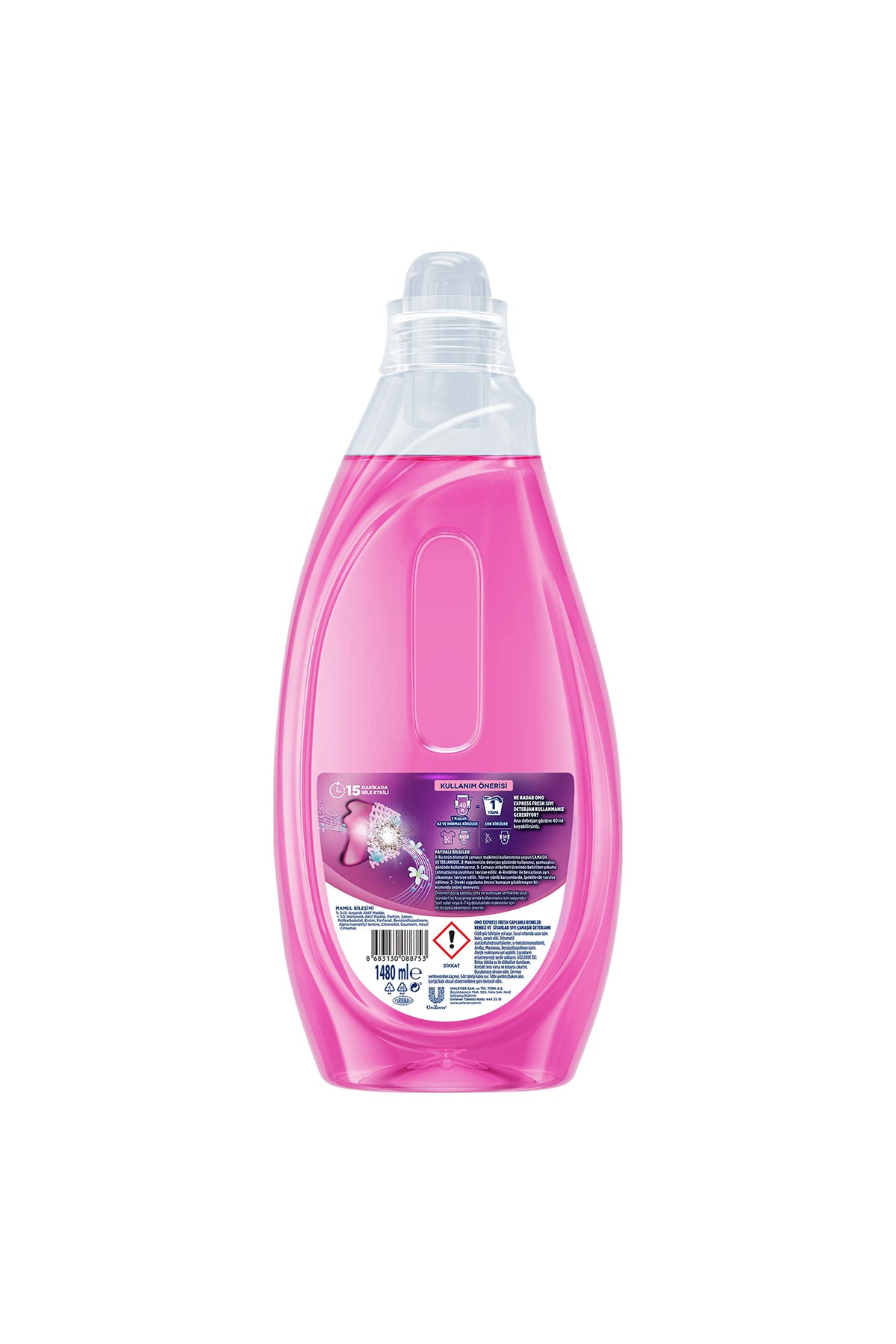 Express Fresh Vibrant Colors Colored and Blacks Liquid Laundry Detergent 1480 ml X3