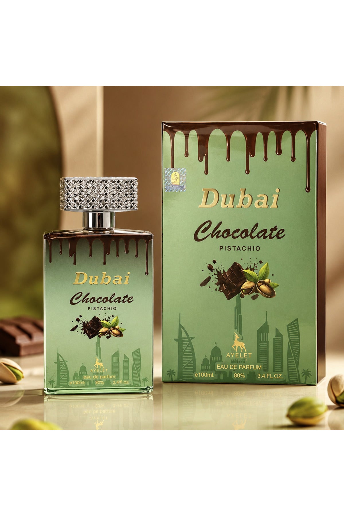 Set of 5 Oriental Women Perfumes 100ML - Sara White + Aliya + Dubai Chocolate + Sama Emarat Khususi + Mufamarah