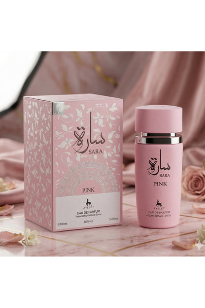 Set of 3 Oriental Perfumes for Women100ML - Sara Pink + Sara White + Sara Candy