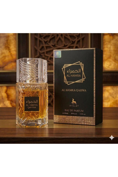 Set of 2 Oriental Perfumes (Man + Woman) 100ML - Al Hamra + Al Hamra Qahwa