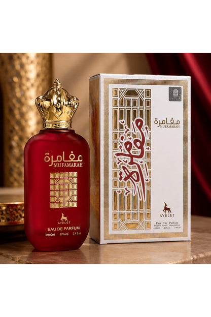 Set of 5 Oriental Women Perfumes 100ML - Sara White + Aliya + Dubai Chocolate + Sama Emarat Khususi + Mufamarah