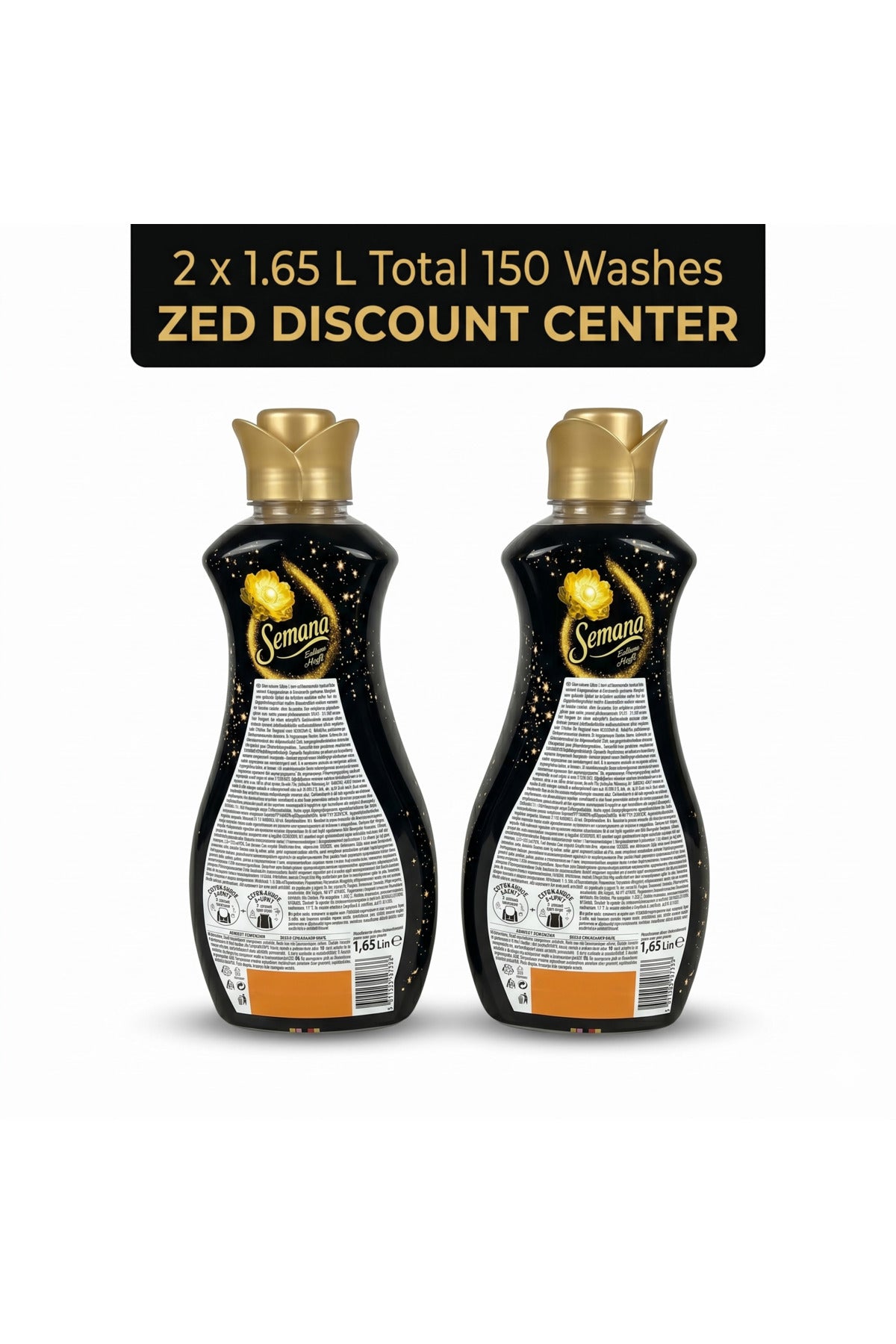 Gold Fever Fabric Conditioner 2x 1.65L (75 Washes x2)