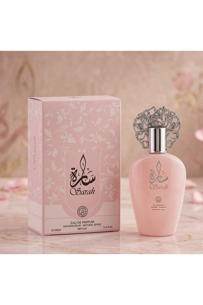 Set of 5 Oriental Perfumes (3xMan + 2xWoman) - Taseer + Sarah + Eclat + Antarctic Pink + Qannas Black