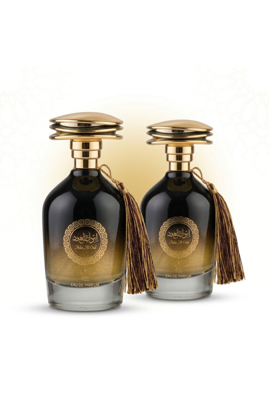 Set of 2 Oriental Perfumes for Men - Ibda Al Oud 100ML - EDP
