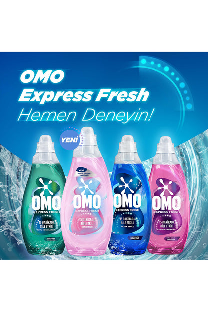 Express Fresh Sensitive Liquid Laundry Detergent Set 1480 ml x4