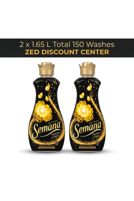 Gold Fever Fabric Conditioner 2x 1.65L (75 Washes x2)