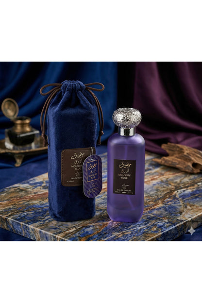 Set of 4 Oriental Perfumes (2xWoman + 2xMan) 100ML - Mousuff Pink + Antarctic Pink + Antarctic Blue + Mousuff Blue