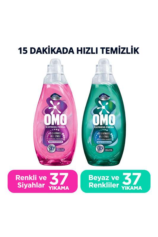 Express Fresh Anti Bad Odor White and Colors 1480ml X1 Colorful and Blacks with Capcan X1