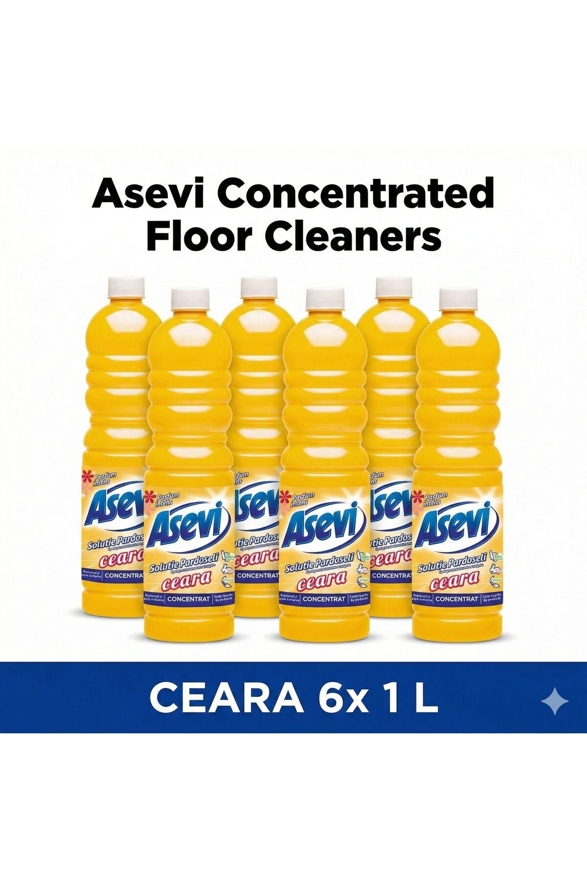 Floor Wax Solution - Ceara 1L x6 pack